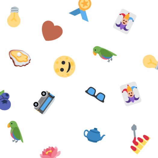 Building a plan with visual icons and emojis