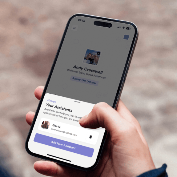 Invite caregivers and assistants to help reduce stress